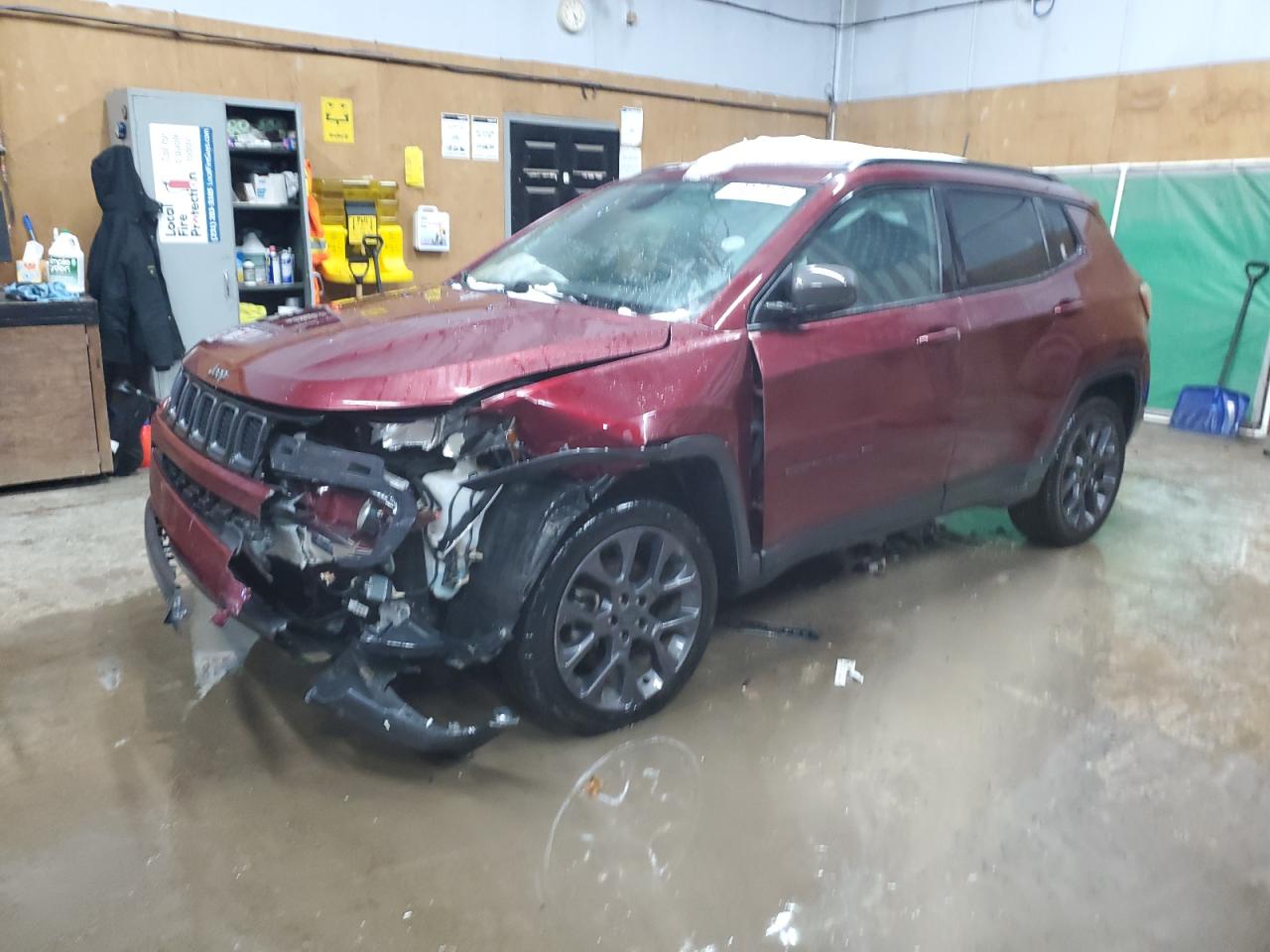 2021 Jeep Compass VIN 3C4NJDEB7MT537185