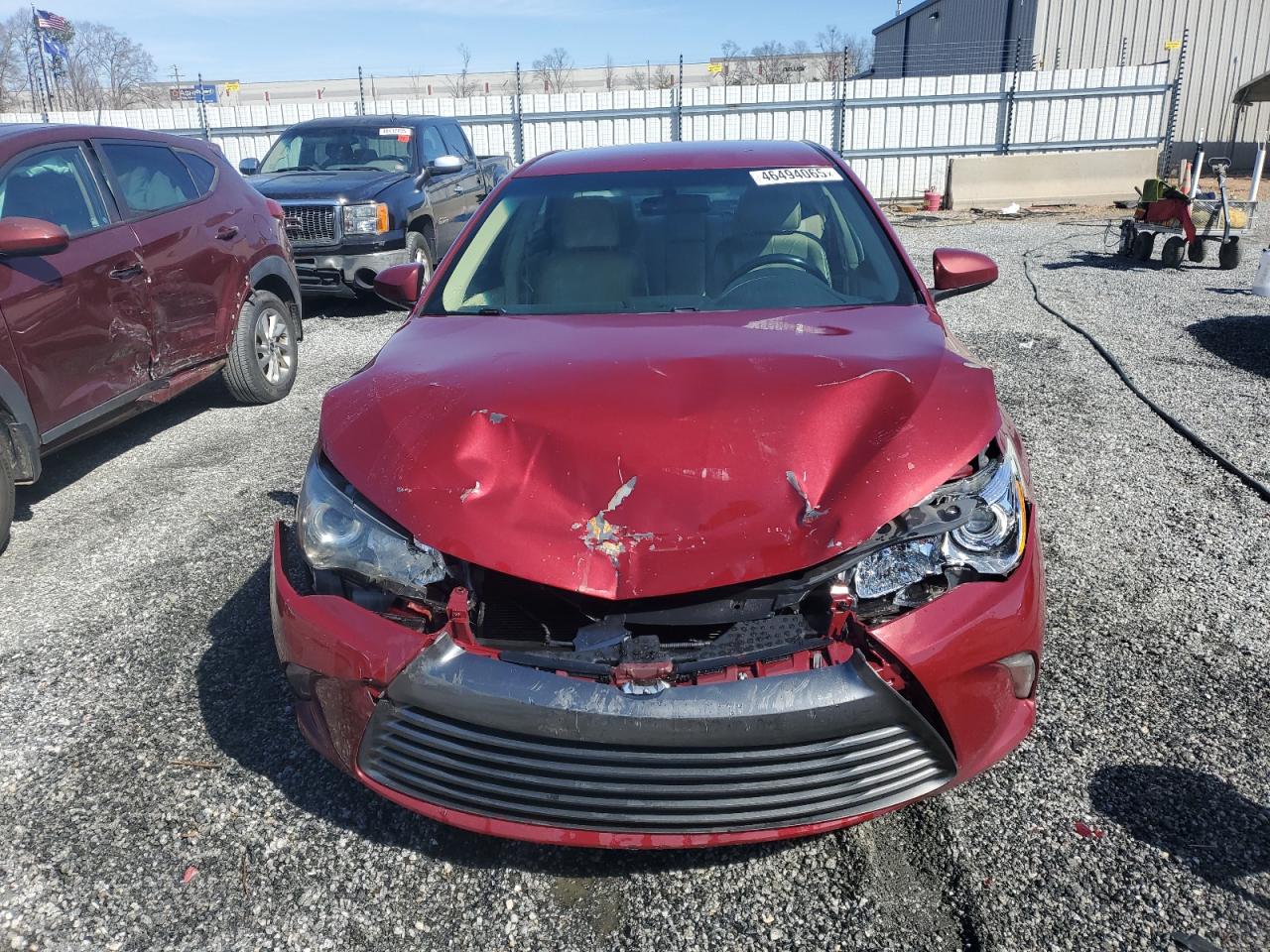 2016 Toyota Camry VIN 4T1BF1FK5GU611128 Copart auction photo, front end damage thumbnail 5