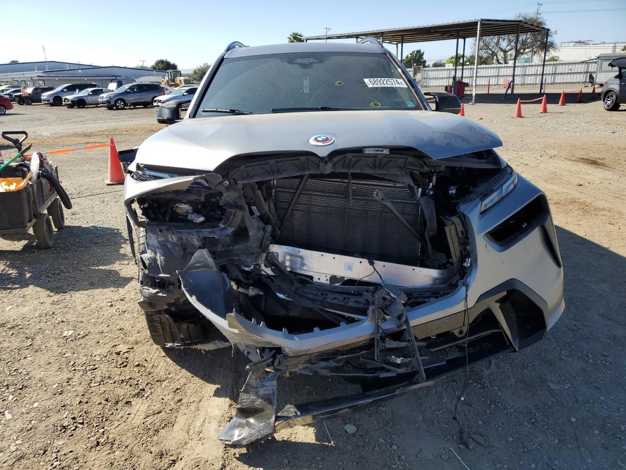 2023 BMW X7 VIN 5UX33EM0XP9N45266 Copart auction photo, front end / rear end damage thumbnail 5