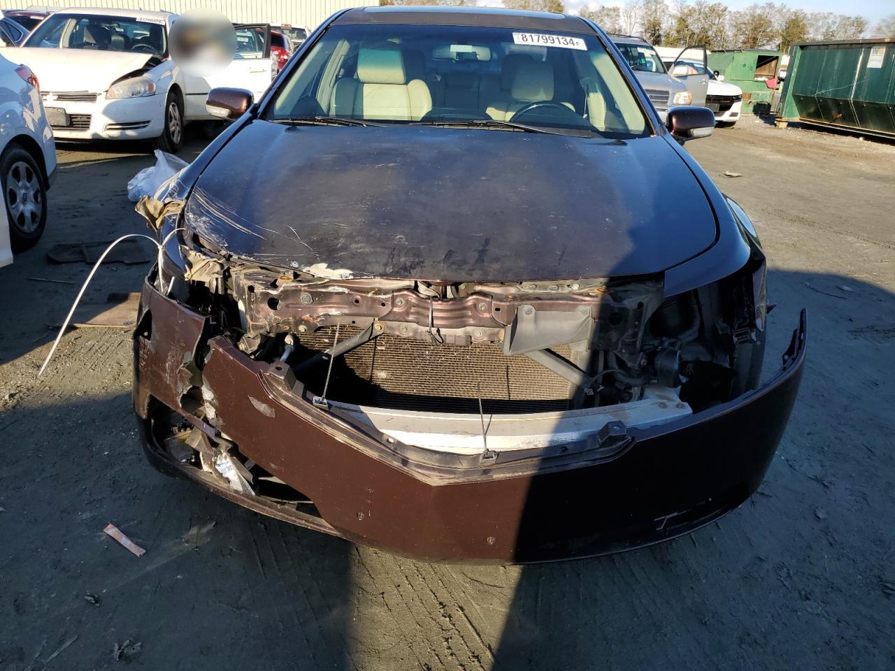 2010 Acura TL VIN 19UUA8F2XAA012935 Copart auction photo, front end damage thumbnail 5