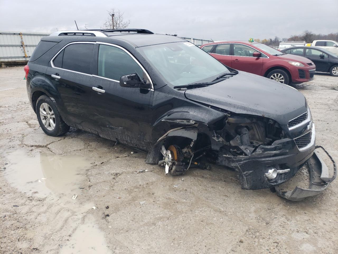 2013 Chevrolet Equinox VIN 2GNFLGEK8D6317498 Copart auction photo, all over / undercarriage damage thumbnail 4