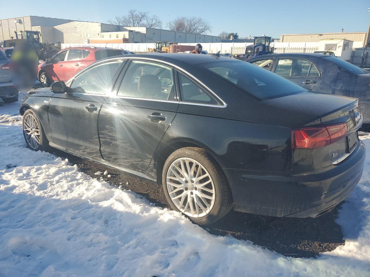 2016 Audi A6 VIN WAUFGAFC4GN005631 Copart auction photo, front end damage thumbnail 2