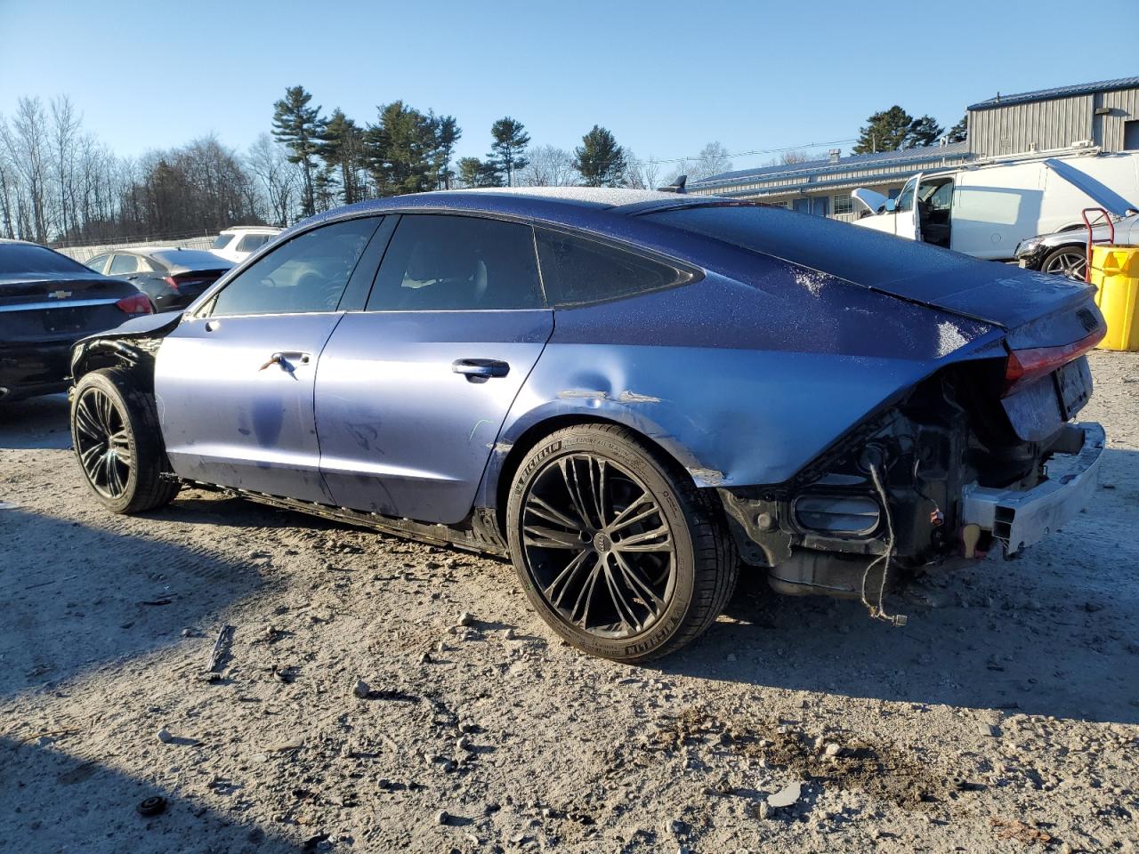 2019 Audi A7 VIN WAUR2AF24KN029018 Copart auction photo, rear end / front end damage thumbnail 2