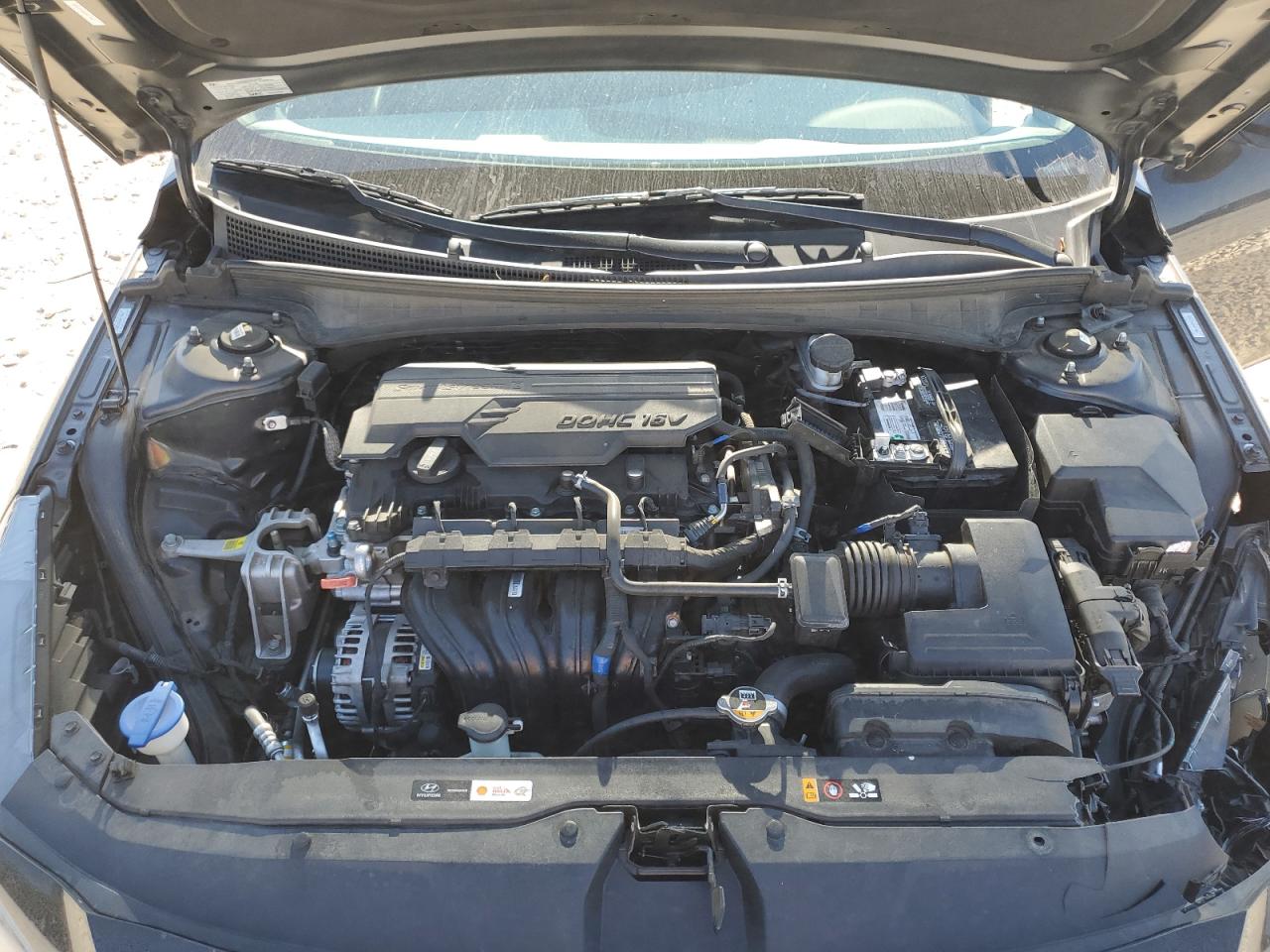 2021 Hyundai Elantra VIN KMHLL4AG4MU213633 Copart auction photo, front end damage thumbnail 13