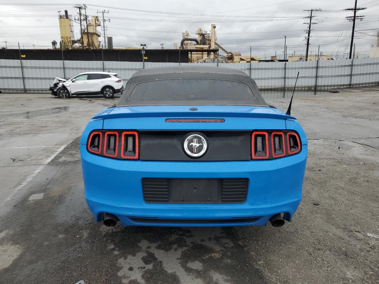 2014 Ford Mustang VIN 1ZVBP8EM9E5231727 Copart auction photo, front end / side damage thumbnail 6