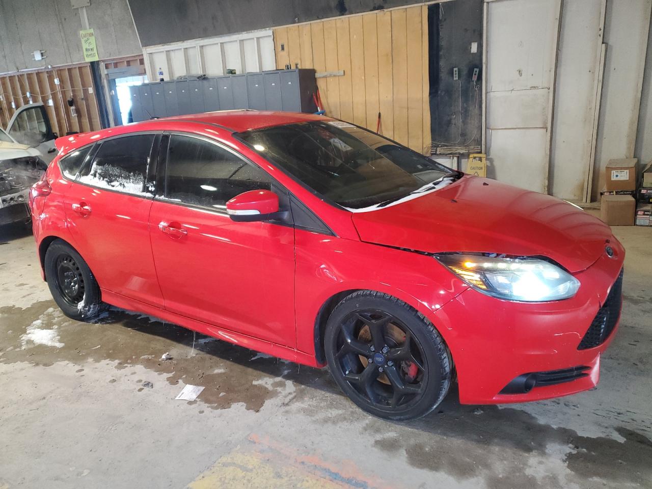 2014 Ford Focus VIN 1FADP3L99EL286404 Copart auction photo, rear end / minor dent/scratches damage thumbnail 4