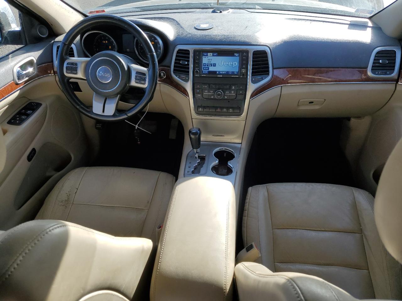 2012 Jeep Grand Cherokee VIN 1C4RJFBG2CC324894 Copart auction photo, rear end damage thumbnail 8