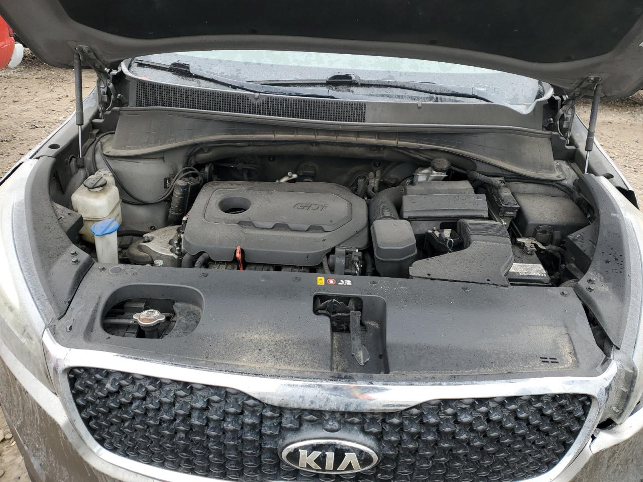 2016 KIA Sorento VIN 5XYPG4A36GG089846 Copart auction photo, front end damage thumbnail 13