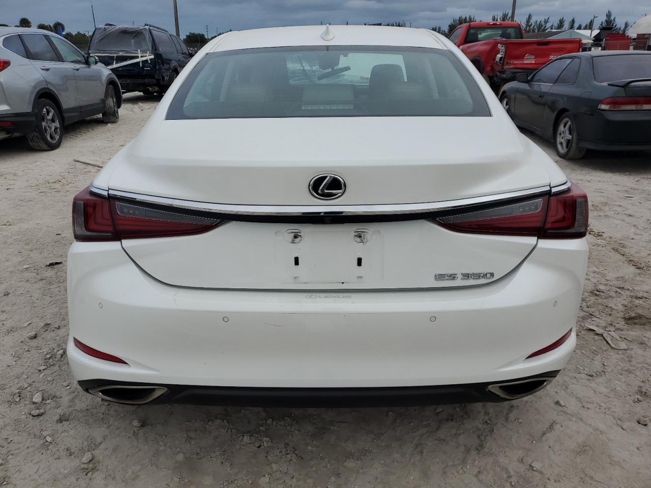 2019 Lexus ES VIN 58ABZ1B14KU048787 Copart auction photo, front end / rear end damage thumbnail 6