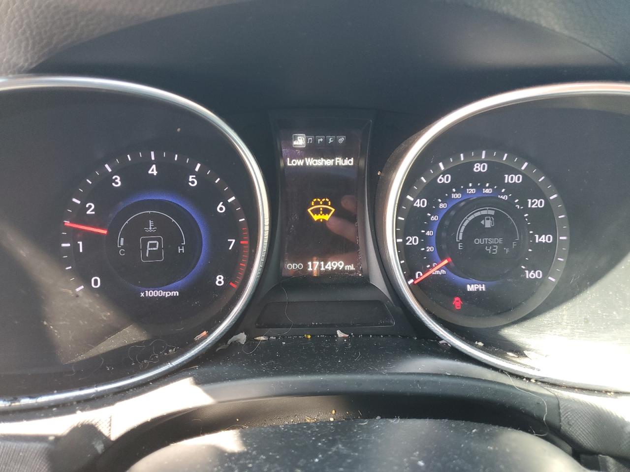 2013 Hyundai Santa Fe VIN 5XYZWDLA2DG063828 Copart auction photo, front end / mechanical damage thumbnail 9