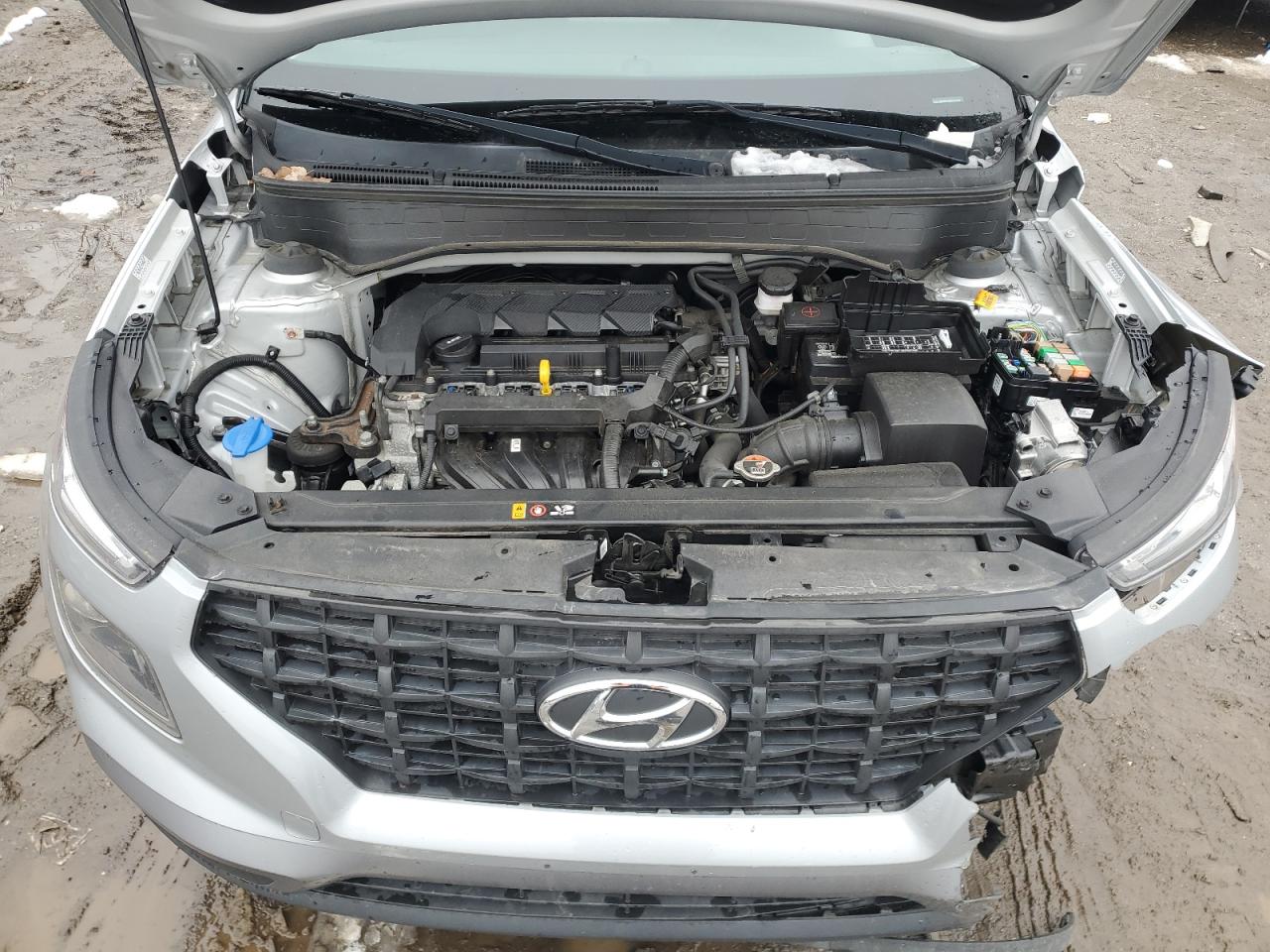2021 Hyundai Venue VIN KMHRB8A37MU065205 Copart auction photo, front end / rear end damage thumbnail 11
