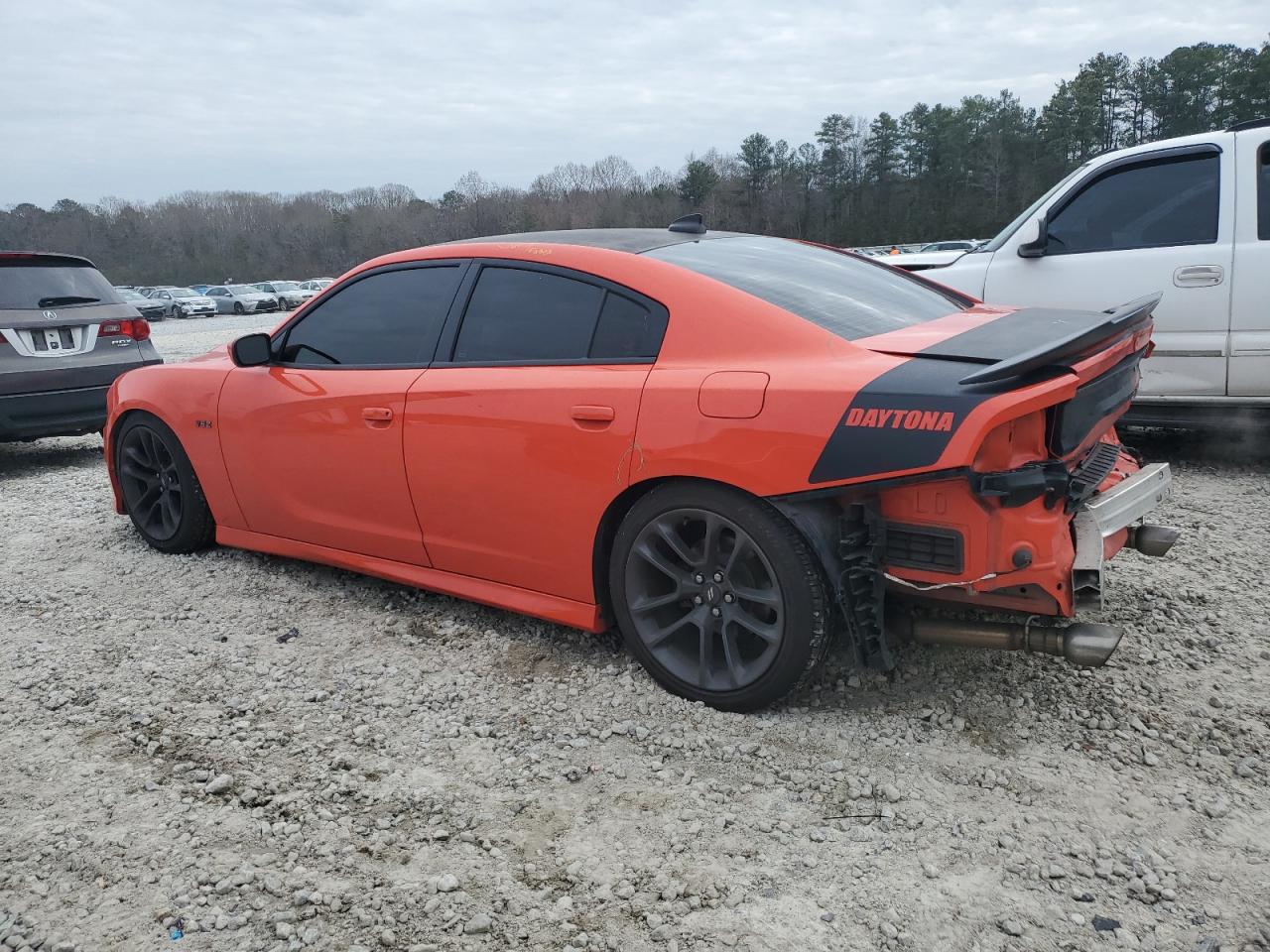 2021 Dodge Charger VIN 2C3CDXCT7MH506706 Copart auction photo, rear end damage thumbnail 2