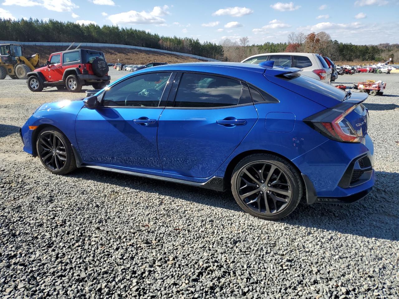 2020 Honda Civic VIN SHHFK7H96LU208016 Copart auction photo, front end damage thumbnail 2