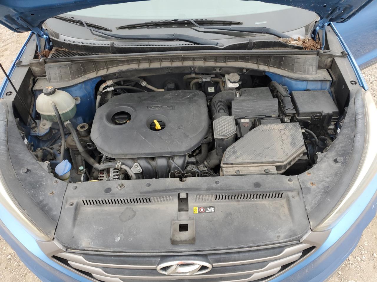 2016 Hyundai Tucson VIN KM8J33A45GU063060 Copart auction photo, mechanical / front end damage thumbnail 11