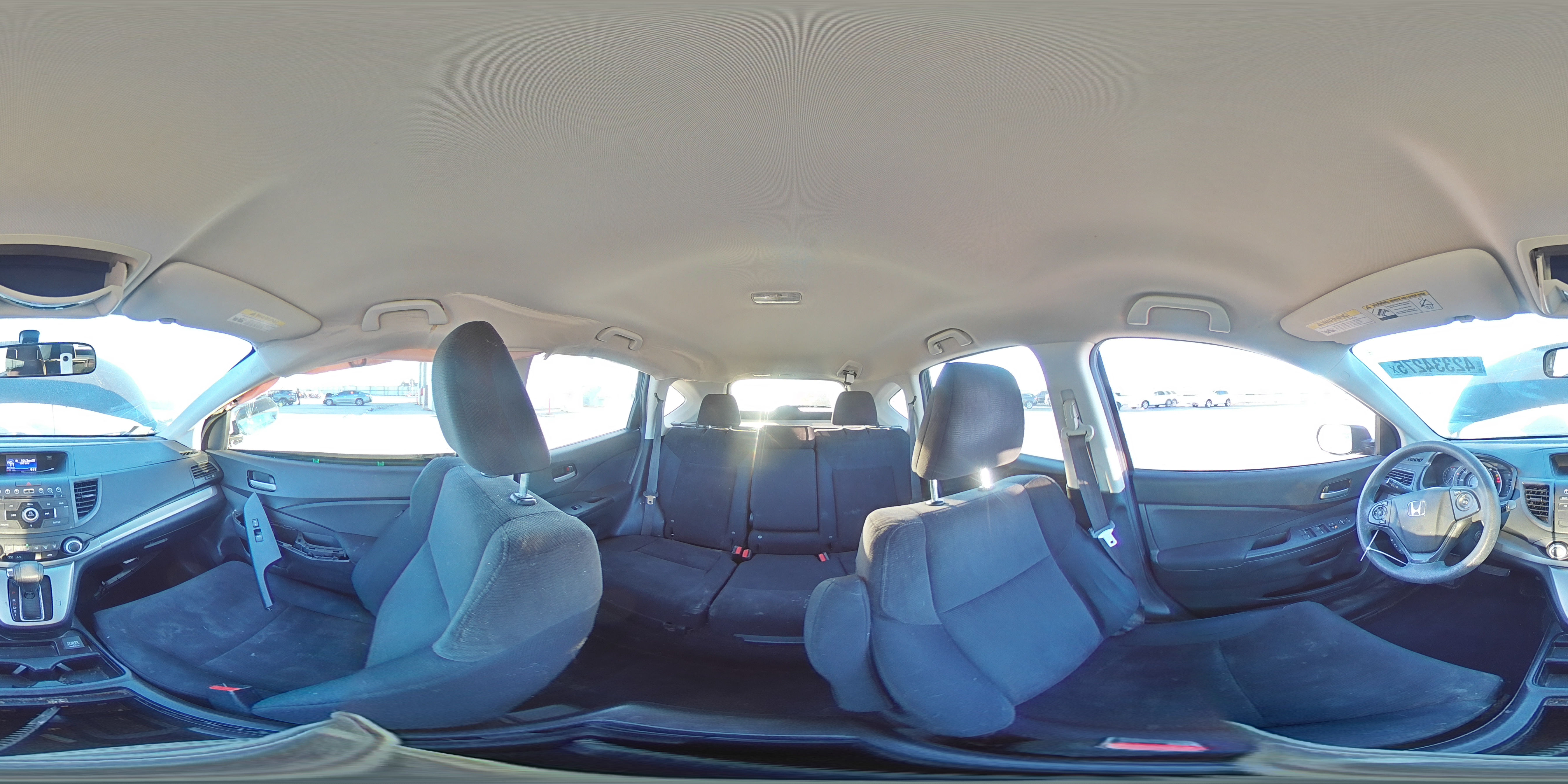 2014 Honda CR-V VIN 2HKRM4H31EH714182 Copart auction photo, side / frame damage damage thumbnail 13