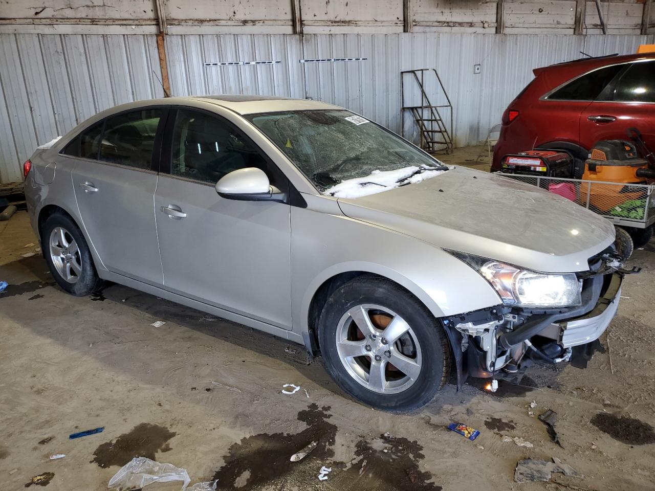 2013 Chevrolet Cruze VIN 1G1PC5SB9D7145996 Copart auction photo, front end damage thumbnail 4