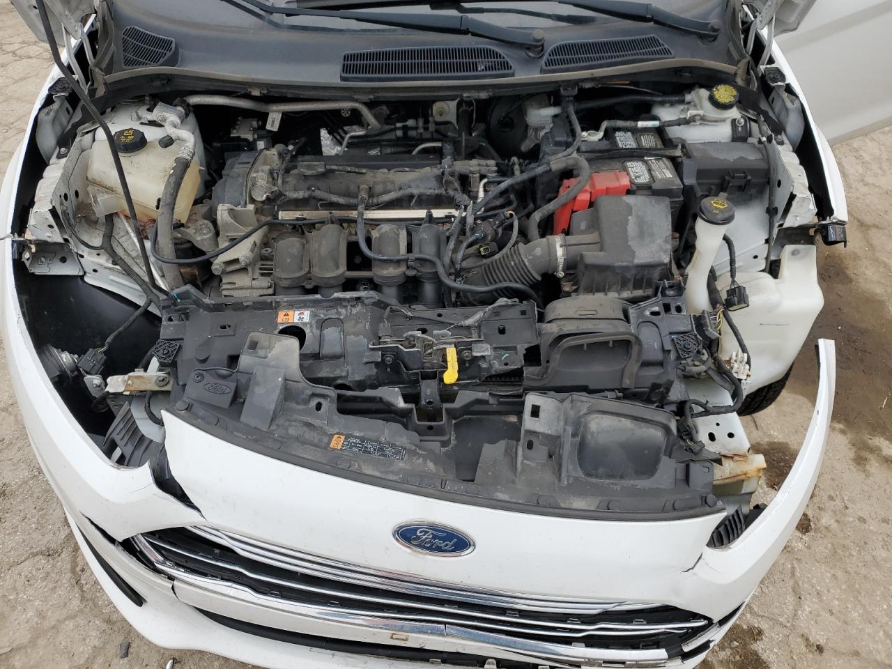 2019 Ford Fiesta VIN 3FADP4BJ1KM114699 Copart auction photo, front end damage thumbnail 12