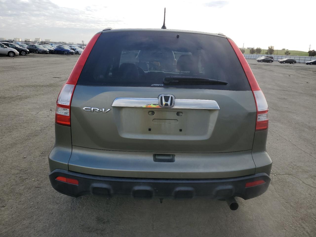 2009 Honda CR-V VIN JHLRE48589C006739 Copart auction photo, front end / side damage thumbnail 6