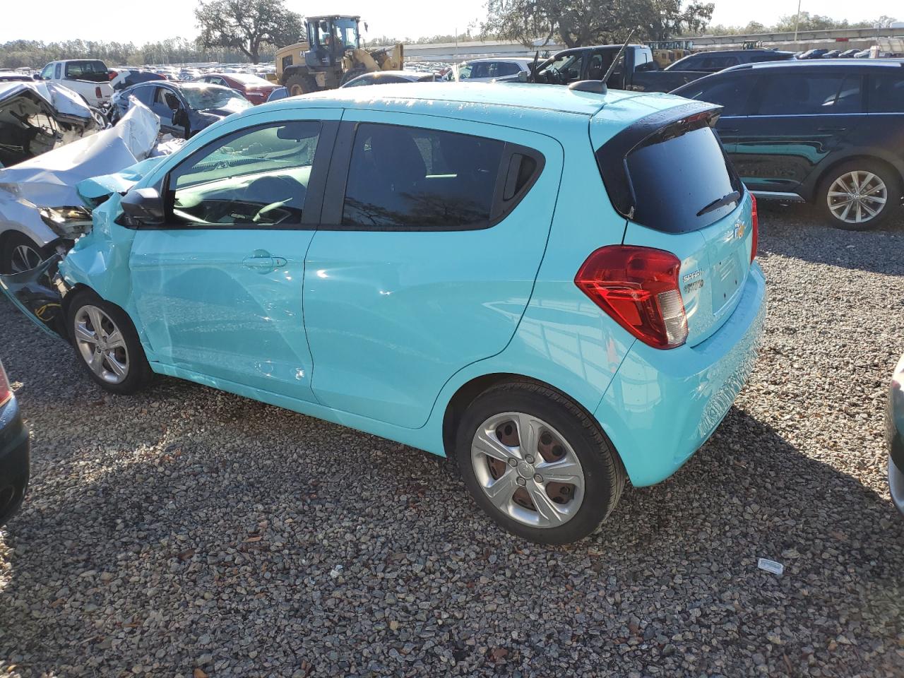 2021 Chevrolet Spark VIN KL8CB6SA6MC227139 Copart auction photo, front end damage thumbnail 2