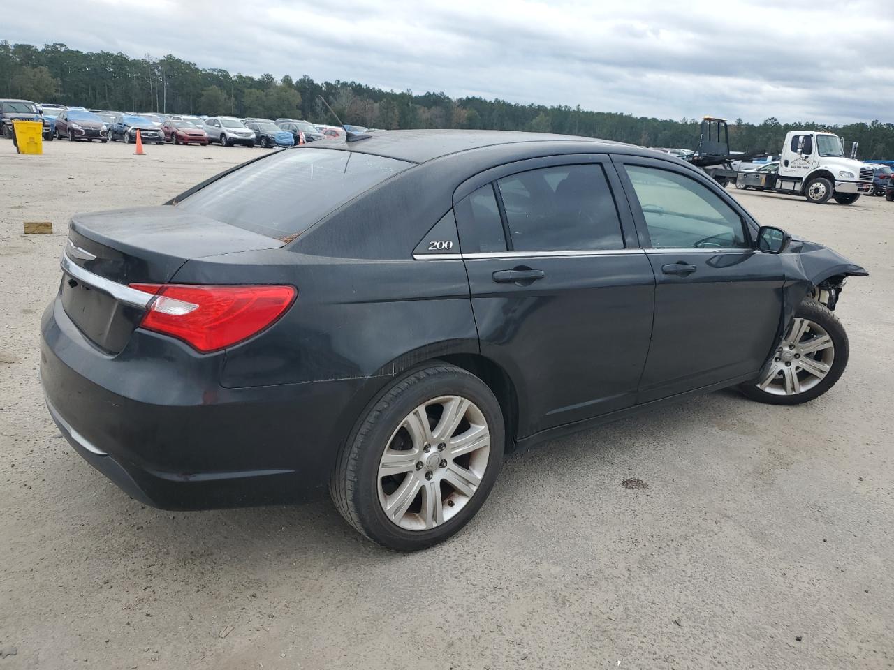 2013 Chrysler 200 VIN 1C3CCBBB7DN696125 Copart auction photo, all over damage thumbnail 3