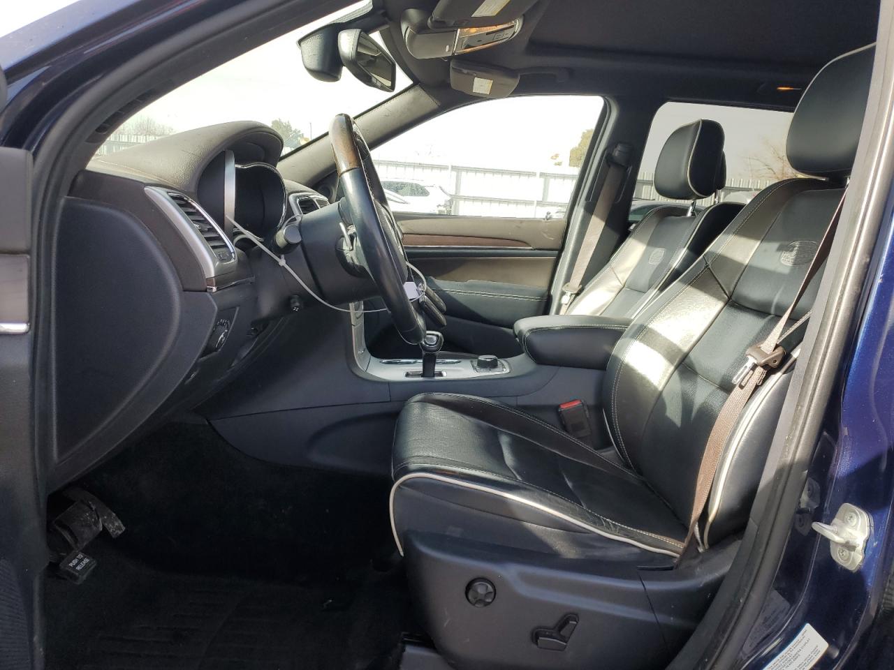 2014 Jeep Grand Cherokee VIN 1C4RJFCT4EC213438 Copart auction photo, front end damage thumbnail 7