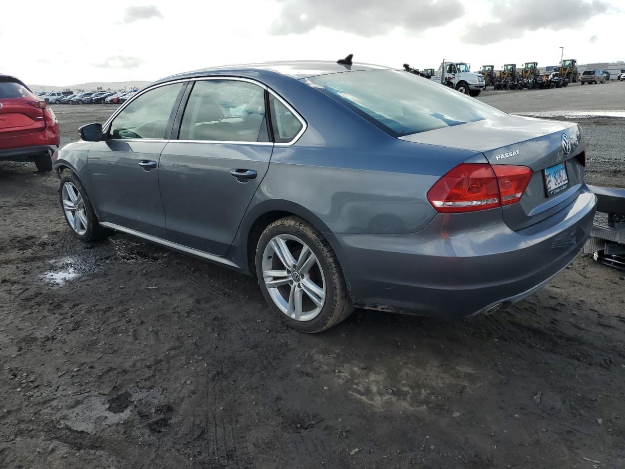 2014 Volkswagen Passat VIN 1VWBN7A36EC006738 Copart auction photo, front end damage thumbnail 2