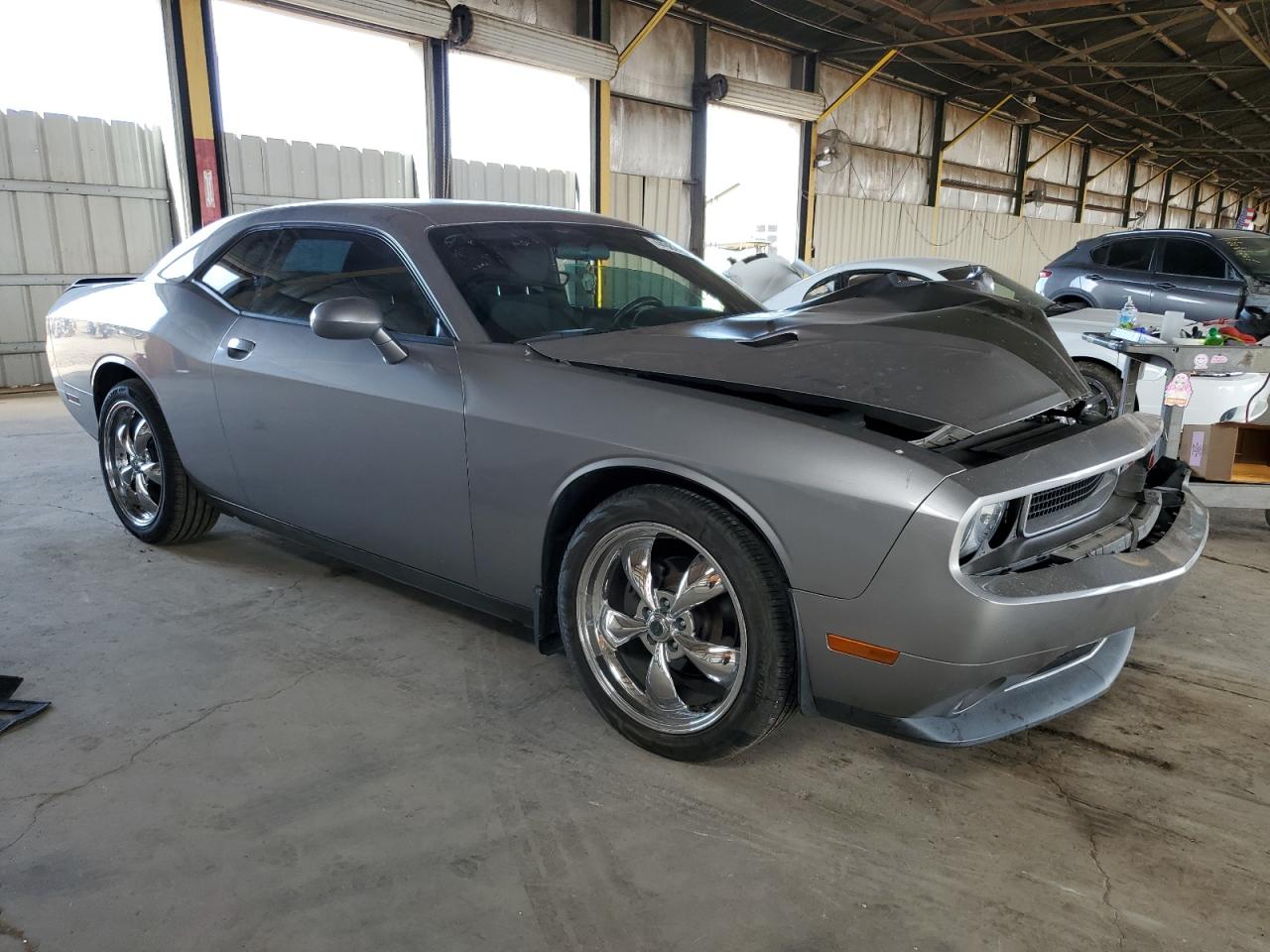 2014 Dodge Challenger VIN 2C3CDYAG6EH133221 Copart auction photo, front end damage thumbnail 4