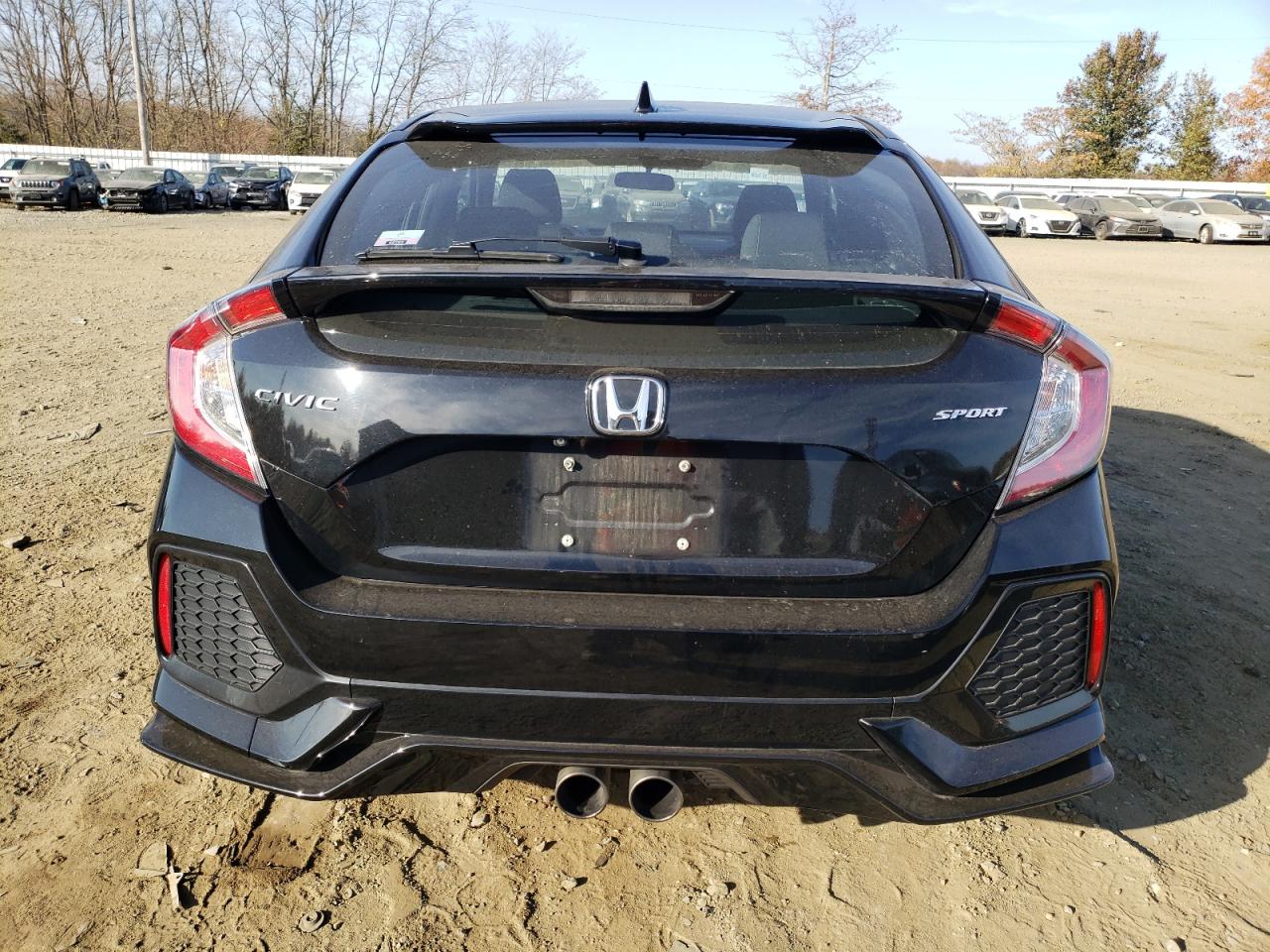 2019 Honda Civic VIN SHHFK7H40KU422342 Copart auction photo, front end damage thumbnail 6
