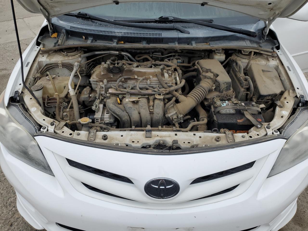 2011 Toyota Corolla VIN 2T1BU4EE4BC698209 Copart auction photo, burn - interior damage thumbnail 11