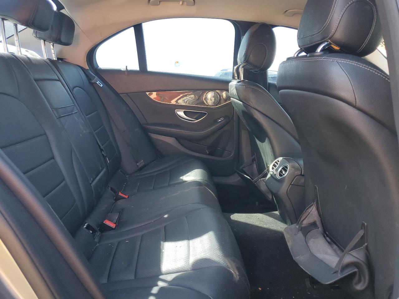 2015 Mercedes-Benz C-klasse VIN 55SWF4JB3FU045474 Copart auction photo, rear end / side damage thumbnail 10