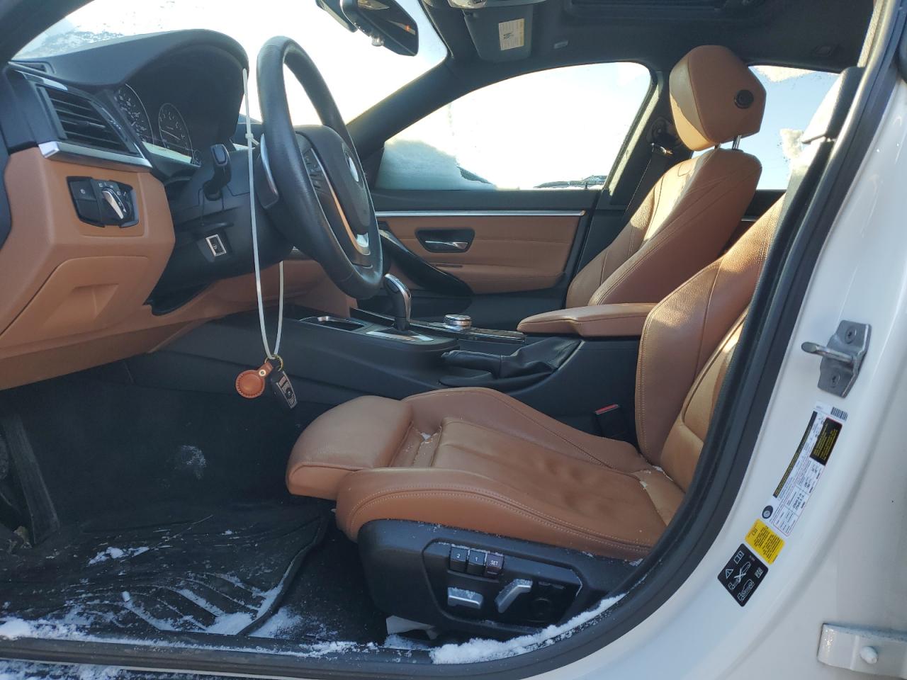 2017 BMW 4er VIN WBA4F9C34HG813108 Copart auction photo, rear end / side damage thumbnail 7