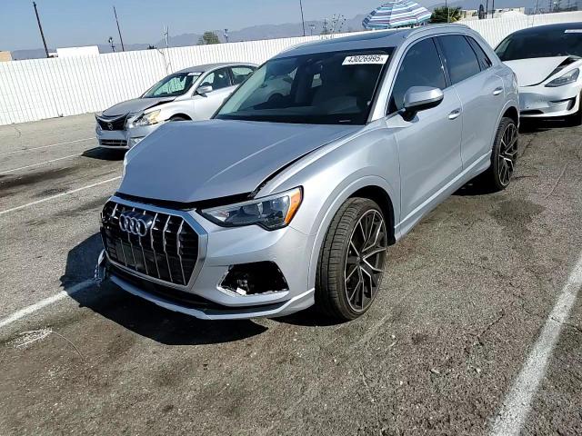 2020 Audi Q3 VIN WA1AECF3XL1028261 Copart auction photo, front end damage thumbnail 10