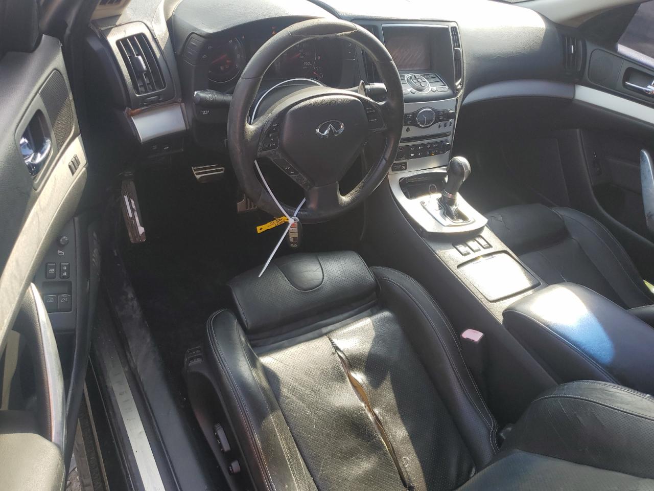 2008 Infiniti G VIN JNKCV64E08M102635 Copart auction photo, side / front end damage thumbnail 8