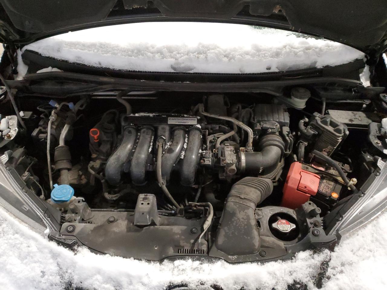 2015 Honda Fit VIN 3HGGK5H84FM762061 Copart auction photo, front end / rear end damage thumbnail 12