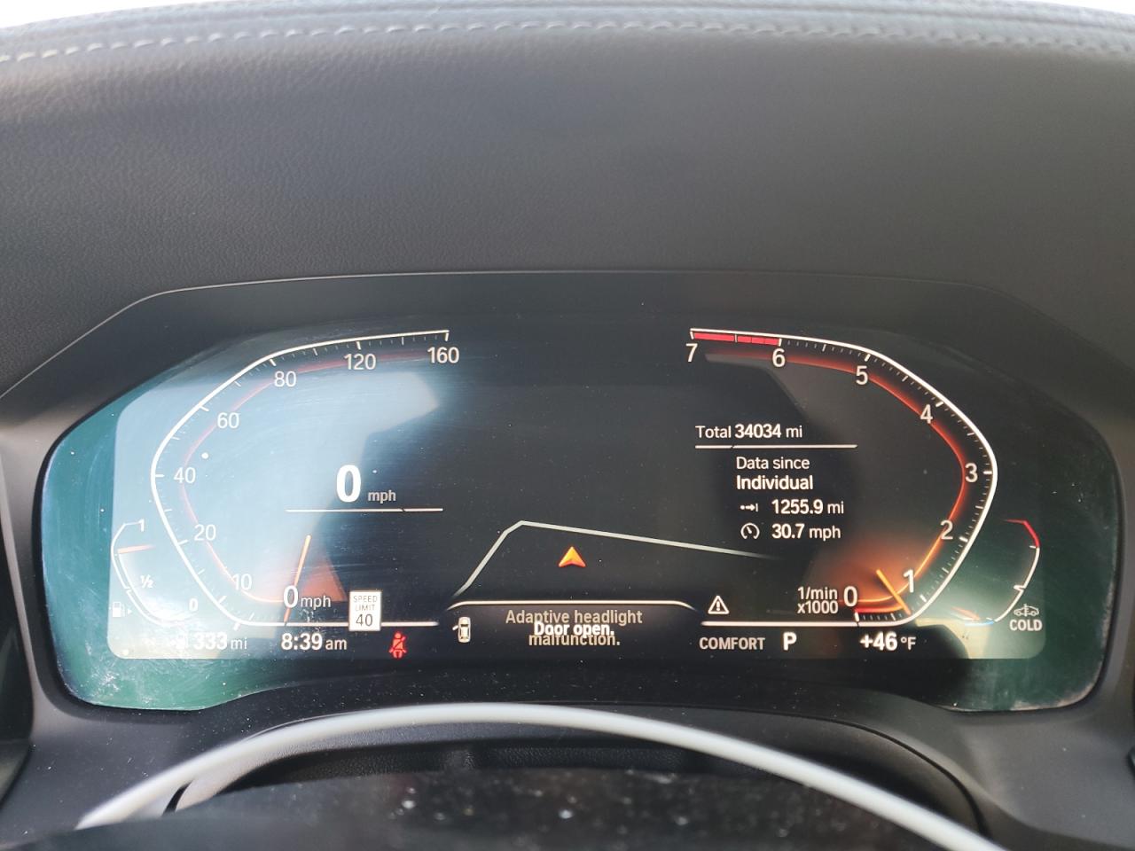 2021 BMW 3er VIN 3MW5R7J09M8C06087 Copart auction photo, front end damage thumbnail 9