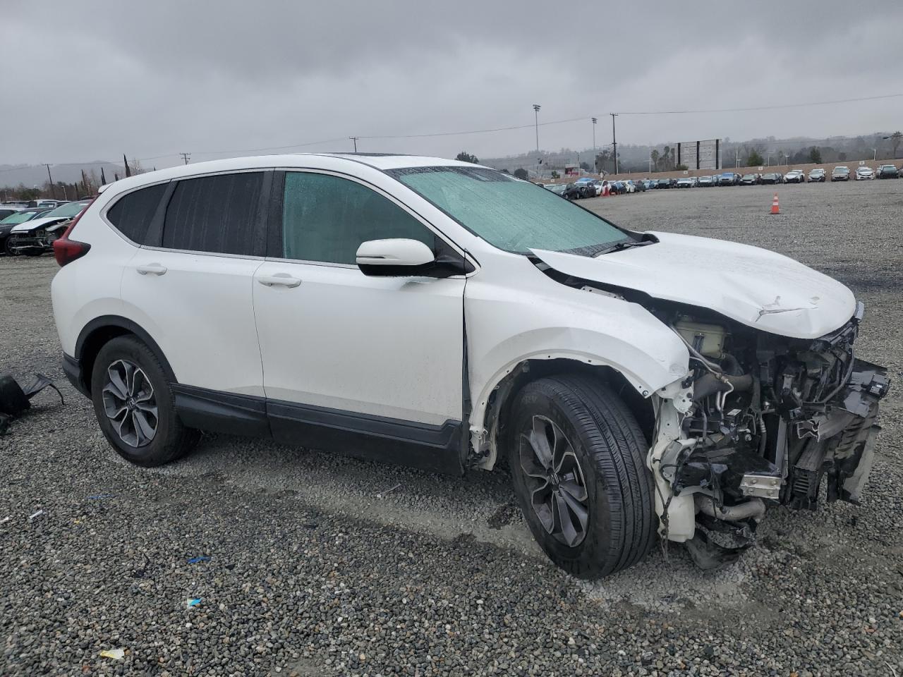 2022 Honda CR-V VIN 5J6RW1H56NA008515 Copart auction photo, front end / side damage thumbnail 4
