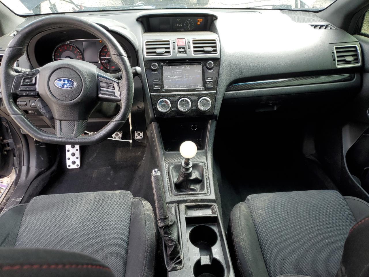 2016 Subaru WRX VIN JF1VA1E63G9809316 Copart auction photo, side damage thumbnail 8