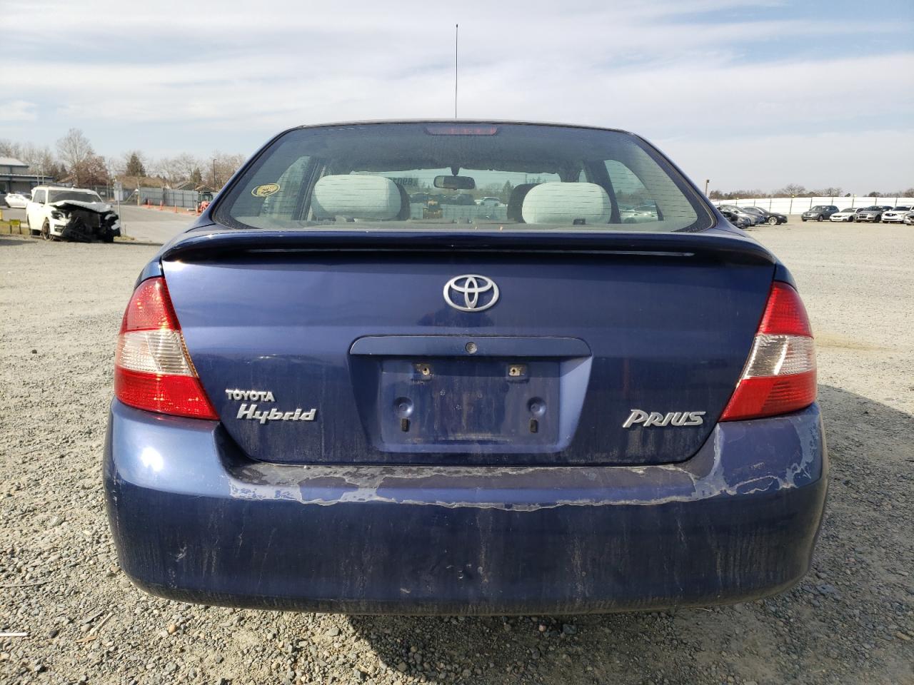 2003 Toyota Prius VIN JT2BK18U430081131 Copart auction photo, front end / side damage thumbnail 6