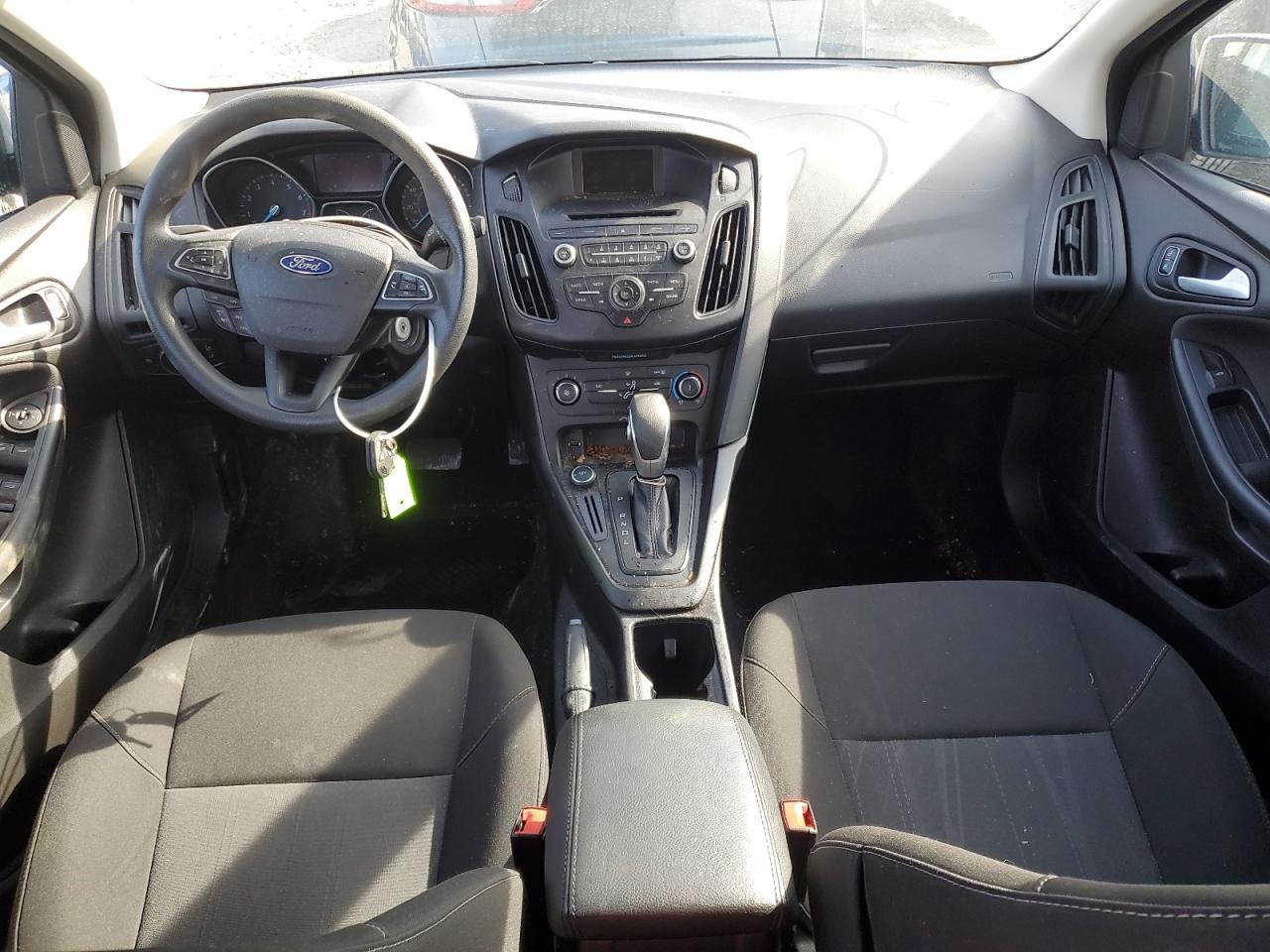 2017 Ford Focus VIN 1FADP3F24HL291884 Copart auction photo, front end damage thumbnail 8