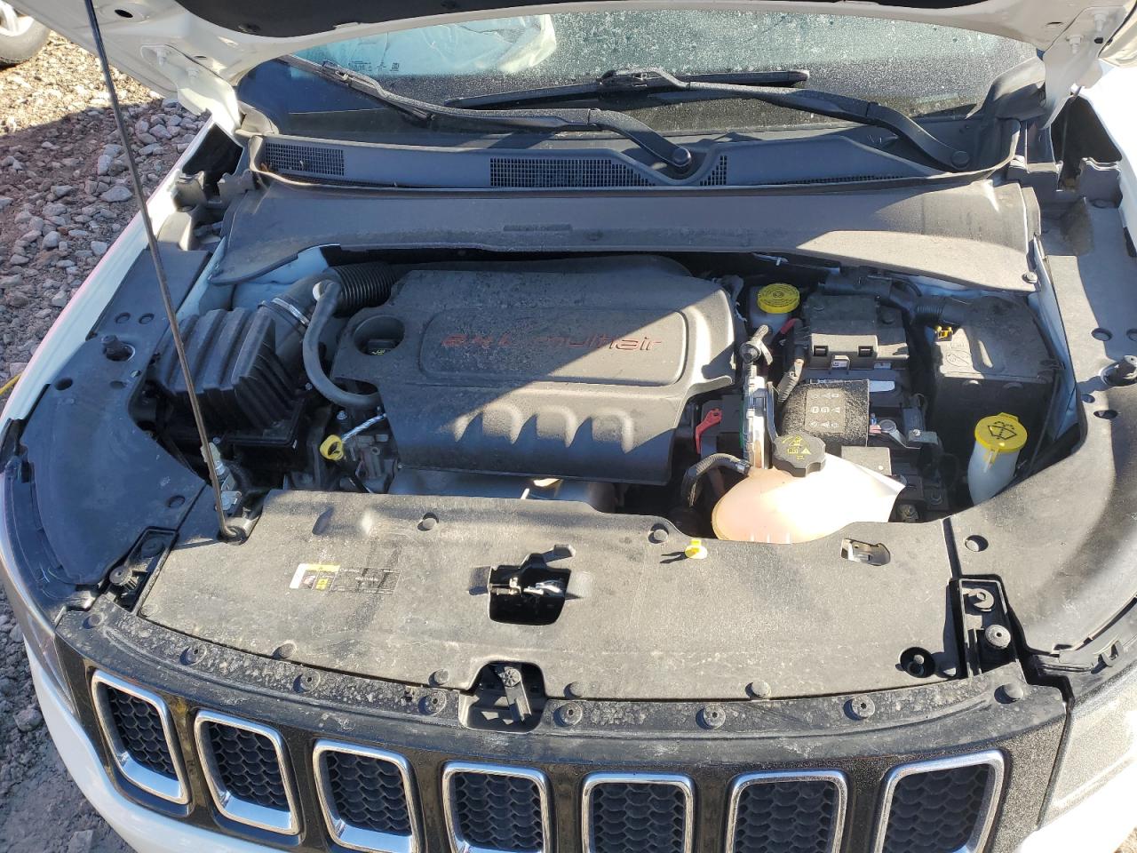2018 Jeep Compass VIN 3C4NJDCBXJT482472 Copart auction photo, side / all over damage thumbnail 11