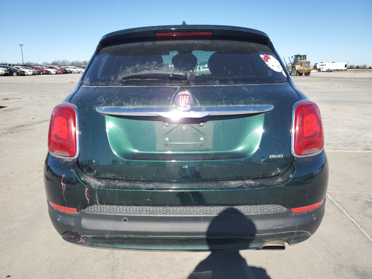 2016 Fiat 500 VIN ZFBCFYDTXGP383495 Copart auction photo, side damage thumbnail 6