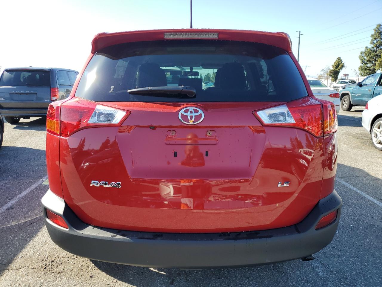 2015 Toyota RAV 4 VIN JTMZFREVXFD049089 Copart auction photo, front end damage thumbnail 6