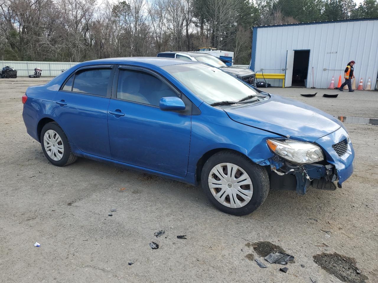 2009 Toyota Corolla VIN 1NXBU40EX9Z004168 Copart auction photo, front end damage thumbnail 4