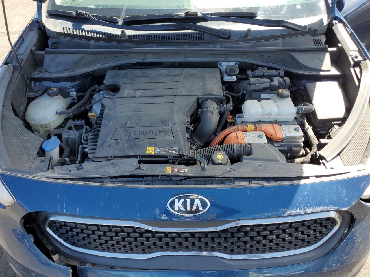 2018 KIA Niro VIN KNDCB3LC3J5153586 Copart auction photo, front end damage thumbnail 11