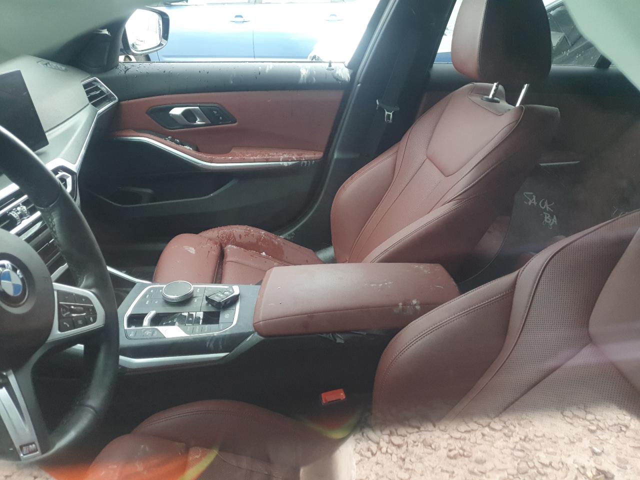 2024 BMW 3er VIN 3MW89FF01R8E14844 Copart auction photo, side damage thumbnail 7