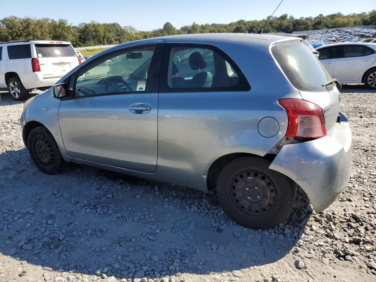 2007 Toyota Yaris VIN JTDJT923275069423 Copart auction photo, rear end damage thumbnail 2