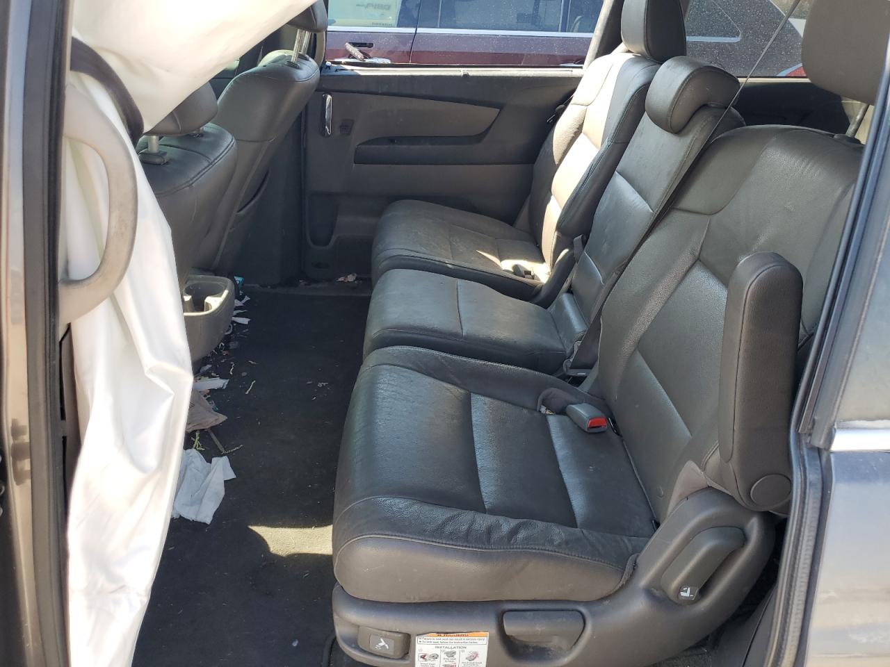 2016 Honda Odyssey VIN 5FNRL5H68GB028161 Copart auction photo, side / front end damage thumbnail 11