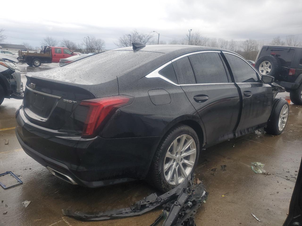 2020 Cadillac CT5 VIN 1G6DS5RK7L0117630 Copart auction photo, front end damage thumbnail 3
