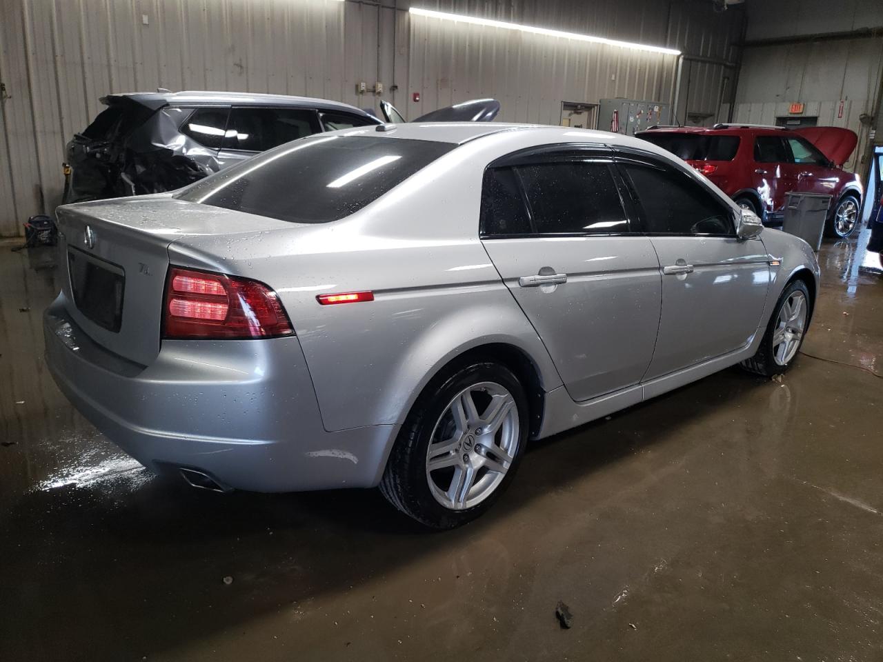 2008 Acura TL VIN 19UUA66228A016931 Copart auction photo, side / rear end damage thumbnail 3