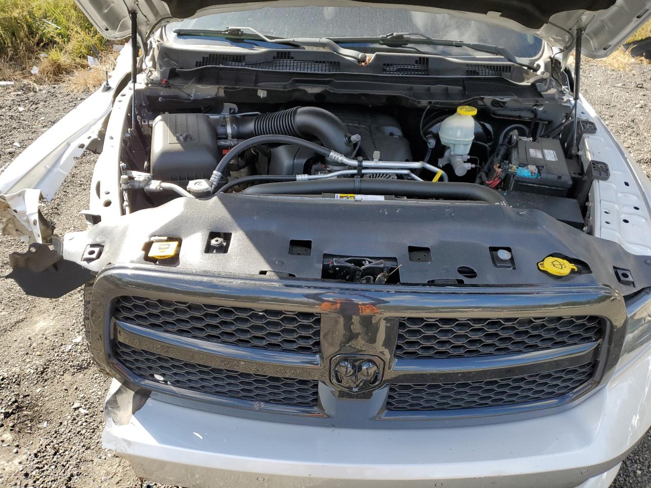 2017 RAM 1500 VIN 1C6RR7MT1HS838927 Copart auction photo, front end damage thumbnail 11